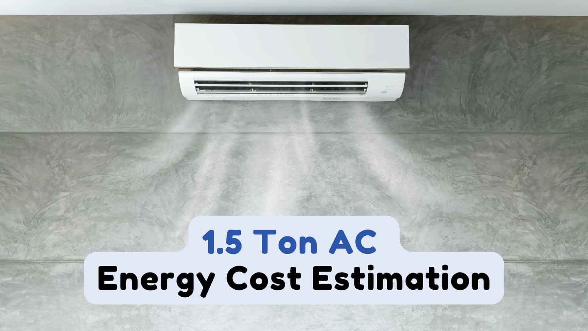 1.5 ton air conditioner electricity consumption img