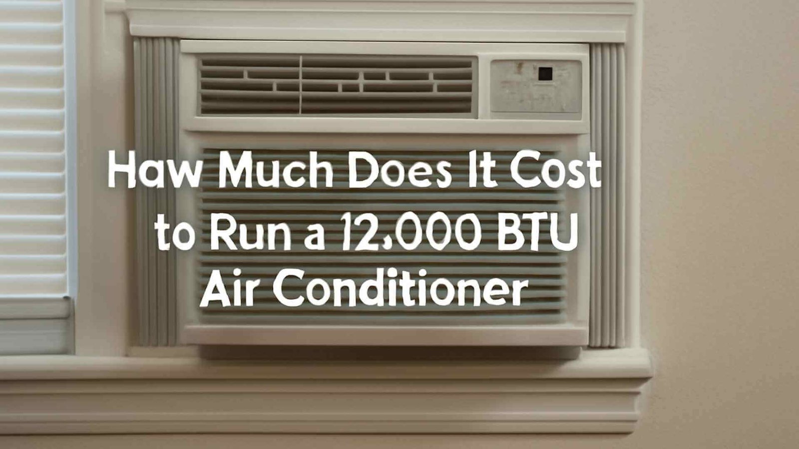 cost to run 12000 btu air conditioner in the usa image